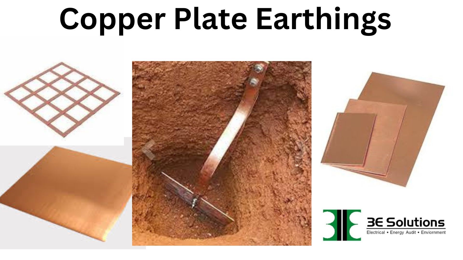 Copper Plate Earthing supplier in jaipur 3E Solutions