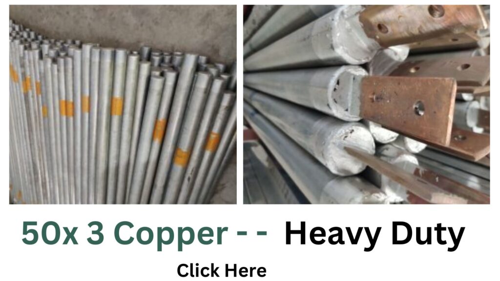 Copper Earthing Electrode- Heavy Duty